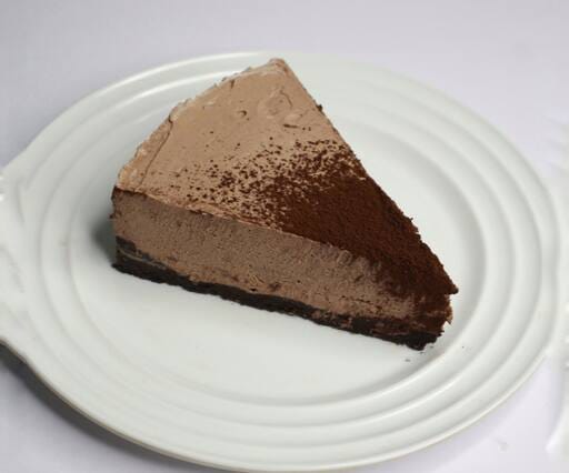 Eggless Chocolate Cheesecake